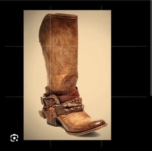 Freebird By Steven Knox Brown Leather Women's Boots